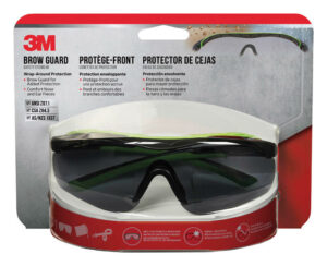 3M Anti-Fog Safety Glasses Gray Lens Black Frame