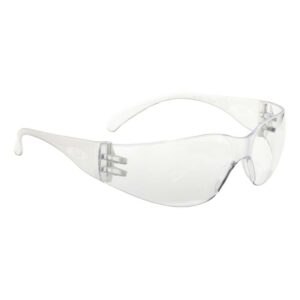 3M Safety Glasses Clear Lens Clear Frame - Image 2