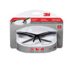 3M Anti-Fog Safety Glasses Clear Lens Black Frame