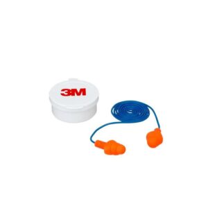 3M 25 dB PVC Earplugs Blue/Orange - Image 2
