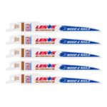 LENOX LUMBERWOLF 6 in. Bi-Metal Reciprocating Saw Blade 6 TPI