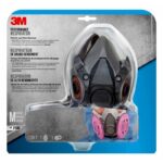 3M P100 Mold and Lead Paint Removal Respirator P-Series Valved Black