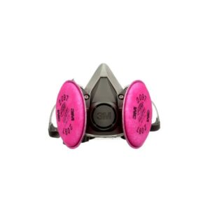 3M P100 Mold and Lead Paint Removal Respirator P-Series Valved Black - Image 2