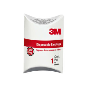 3M 29 dB Foam Classic Disposable Ear Plugs Orange - Image 3
