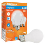 Sylvania Natural A19 E26 (Medium) LED Bulb Daylight 40 Watt Equivalence