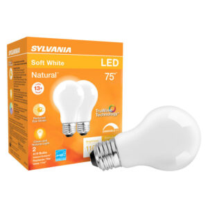 Sylvania Natural A19 E26 (Medium) LED Bulb Soft White 75 Watt Equivalence