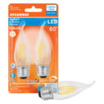 Sylvania Natural B10 E26 (Medium) LED Bulb Daylight 60 Watt Equivalence