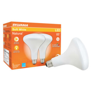 Sylvania Natural BR40 E26 (Medium) LED Floodlight Bulb Soft White 85 Watt Equivalence