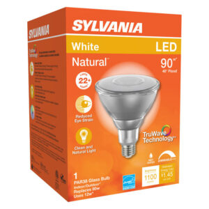 Sylvania Natural PAR38 E26 (Medium) LED Floodlight Bulb White - Image 2