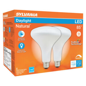 Sylvania Natural BR40 E26 (Medium) LED Floodlight Bulb Daylight 85 Watt Equivalence - Image 2