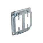 Southwire Square Steel 2 gang GFCI Cover