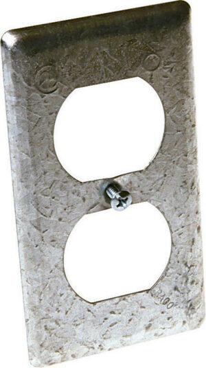Raco Rectangle Steel 1 Gang Box Cover