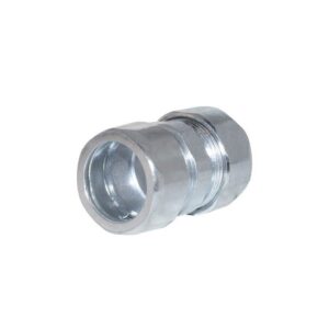 Sigma Engineered Solutions 1/2 in. D Zinc-Plated Steel Compression Coupling For Rigid/IMC