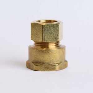 ATC 5/8 in. Compression 3/4 in. D FPT Brass Coupling