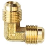 ATC 1/2 in. Flare 1/2 in. D Flare Brass 90 Degree Elbow