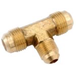 Anderson Metals 1/2 in. Flare 1/2 in. D Flare Brass Reducing Tee