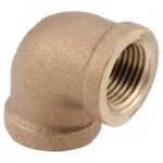 Anderson Metals 1/4 in. FIP 1/4 in. D FIP Brass 90 Degree Elbow (Case of 5)