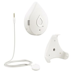 Moen Flo Smart Water Leak Detector, Water Sensor Alarm for Home, 1-Pack, White, 920-004 - Image 2
