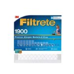 Filtrete Polypropylene 13 MERV Pleated Allergen Air Filter (Case of 4)