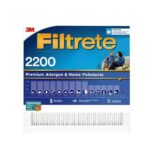 Filtrete Polypropylene 13 MERV Pleated Allergen Air Filter (Case of 4)