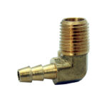 JMF Company Brass 1/4 in. D X 5/16 in. D Hose Barb Elbow