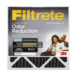 Filtrete Home Odor Reduction Carbon 11 MERV Pleated Air Filter (Case of 4)