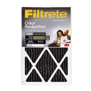 Filtrete Odor Reduction Carbon 11 MERV Pleated Air Filter (Case of 4)