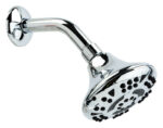 OakBrook Chrome PVC 5 settings Wallmount Showerhead