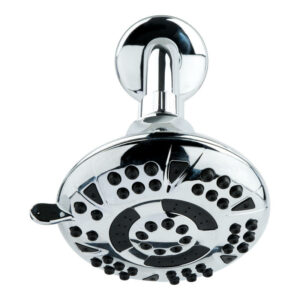 OakBrook Chrome PVC 5 settings Wallmount Showerhead - Image 2