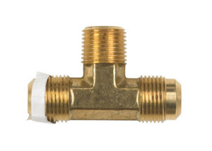 Anderson 5/8 in. Tube 5/8 in. D Tube Brass Flare Male Branch Tee