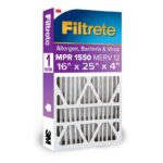 Filtrete Polyester 12 MERV Pleated Allergen Air Filter (Case of 6)