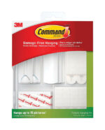 3M White Assorted Picture Hanging Kit