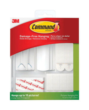 3M White Assorted Picture Hanging Kit