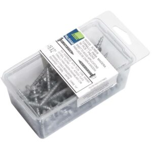 Palram Woodtite No. 16 X 2 in. L Hex Galvanized 45-Degree Wood Screws - Image 2