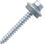 Palram Woodtite No. 16 X 2 in. L Hex Galvanized 45-Degree Wood Screws