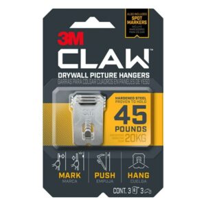 3M Claw Silver Drywall Picture Hanger
