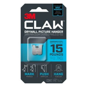 3M Claw Silver Drywall Picture Hanger