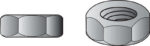 HILLMAN 1/2 in. Zinc Dichromate Steel USS Hex Nut