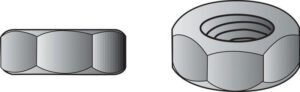 HILLMAN 1/2 in. Zinc Dichromate Steel USS Hex Nut