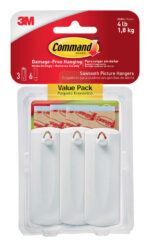 3M Command White Sawtooth Picture Hanger