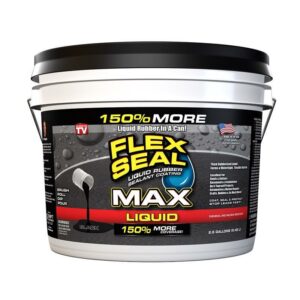Flex Seal MAX Black Liquid Rubber Sealant Coating