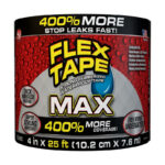 Flex Seal Flex Tape MAX 4 in. W X 25 ft. L Black Waterproof Repair Tape