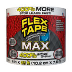 Flex Seal Flex Tape MAX 4 in. W X 25 ft. L White Waterproof Repair Tape