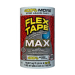 Flex Seal Flex Tape MAX 8 in. W X 25 ft. L Clear Waterproof Repair Tape