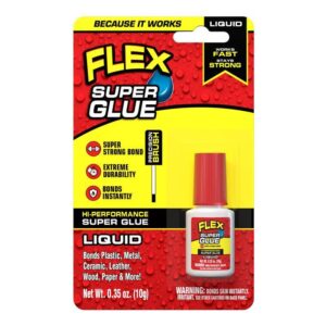 Flex Seal High Strength Clear Super Glue Brush On
