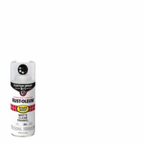Rust-Oleum 5-in-1 Indoor/Outdoor Matte Crystal Clear Oil-Based Protective Enamel 12 oz (Case of 6) - Image 2