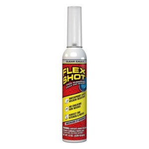 Flex Seal Family of Products Flex Shot Clear Rubber All Purpose Waterproof Sealant