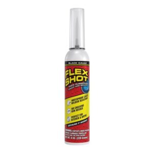 Flex Seal Family of Products Flex Shot Black Rubber All Purpose Waterproof Sealant