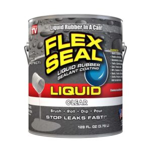Flex Seal Flex Seal Clear Liquid Rubber Sealant Coating 1 gal