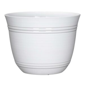 Polyresin Galileo Planter White